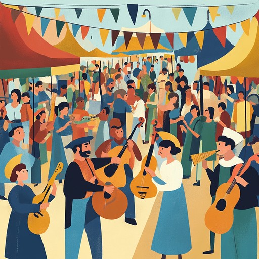 An invigorating fusion of traditional klezmer melodies and rhythmic urgency, this track uses fast paced clarinet solos and powerful brass to evoke a sense of resistance and celebration. Capturing the fiery spirit of revolution, it offers a bold dialogue between old and new, weaving in modern beat elements to keep the listener enthralled.