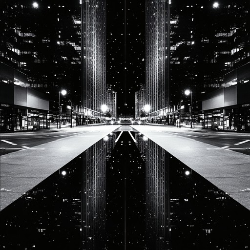 Echoes of silent streets offers a deeper journey into the heart of the city at night, enveloping listeners in a blanket of reflective tones and rhythms, merging rap influences with a more contemplative, introspective atmosphere.