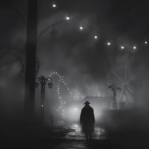 This dark and moody piece features eerie melodies, unsettling dissonance, and a pervasive sense of dread. The music conjures images of an abandoned carnival ground, where the spirits of the forgotten linger and the shadows dance to a sinister tune.