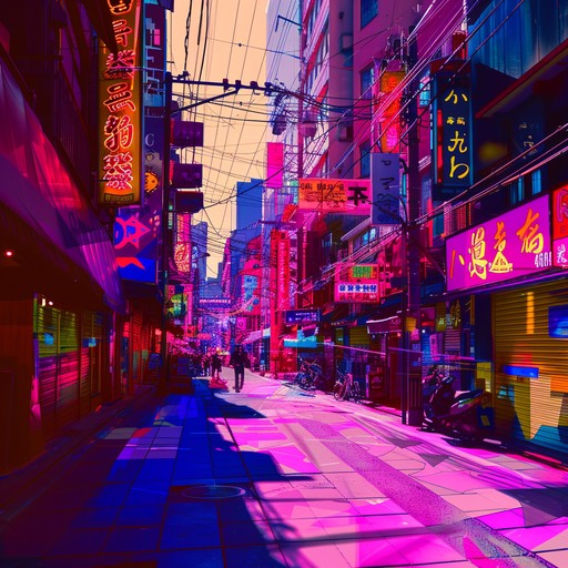 Capture the essence of a radiant city with an upbeat instrumental featuring shining synths and a dynamic rhythm. Perfect for evoking feelings of joy, energy, and nostalgia.