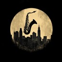 an eerie instrumental merging haunting melodies and swing beats.