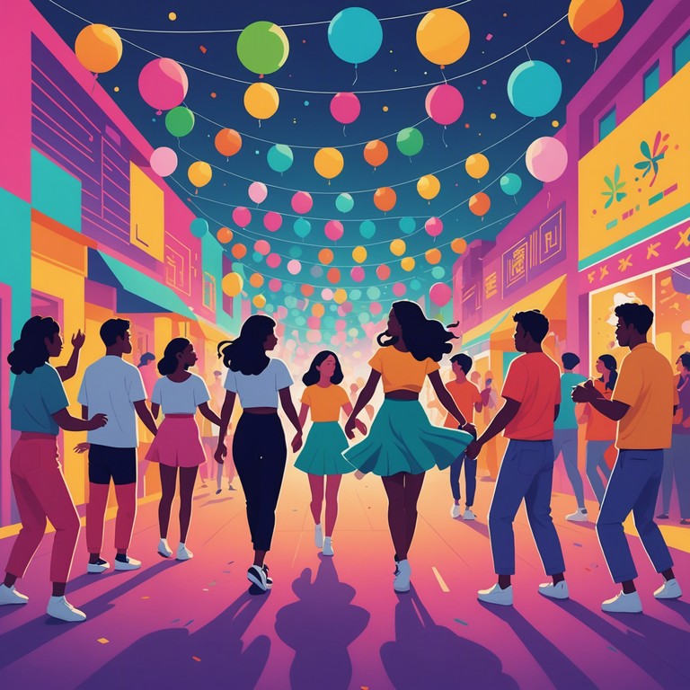 Imagine a song that perfectly captures the spirit of a sunny day spent dancing with friends. Energetic bass lines combined with modern synths create a backdrop for unstoppable fun and movement.
