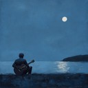 guitar echoes under the sorrowful twilight sky