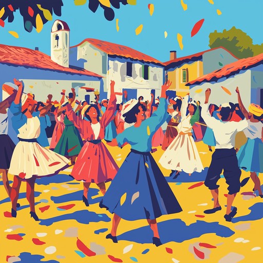 An upbeat and lively instrumental track that captures the festive atmosphere of balkan chalga music, featuring playful rhythms and vibrant melodies that inspire dancing and joy.