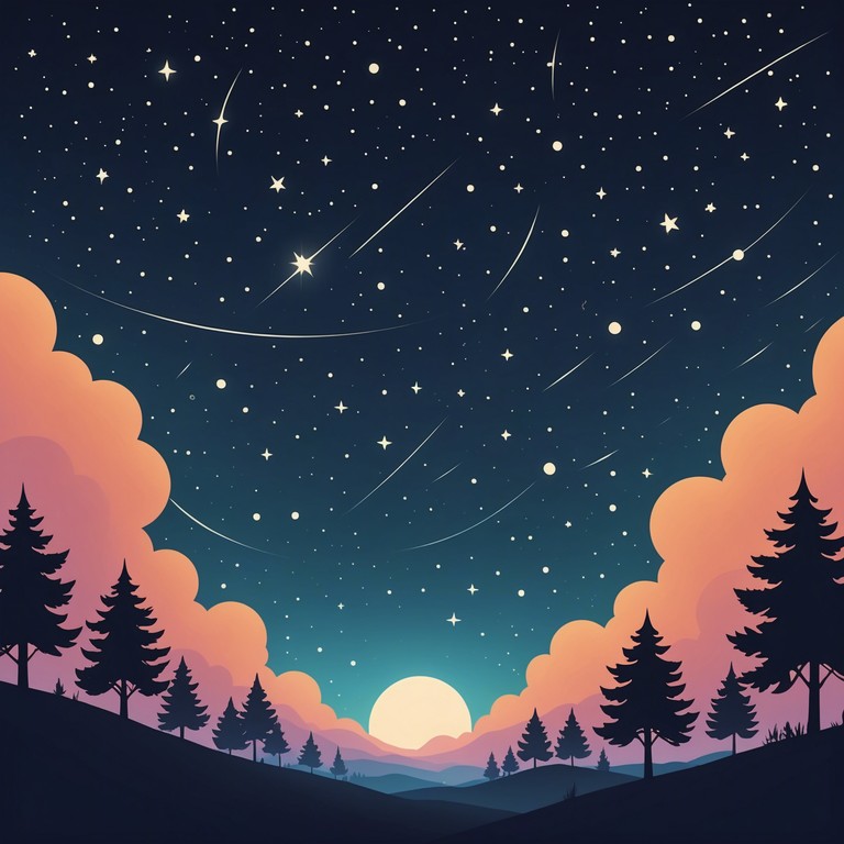 This track serves as a musical lullaby that guides listeners into a meditative state under the cold beauty of starry nights, fostering deep personal reflection with each note played on the electric piano.