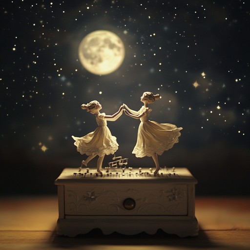 This composition uses soft tones and playful melodies to evoke a sense of childhood innocence and wonder. The music box's delicate chimes blend harmoniously with toy like synth sounds, creating a comforting and nostalgic atmosphere perfect for reminiscing about simpler times.