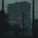 moody synth sounds create an anxious feeling in cityscape