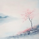 gentle downtempo blending ambient sounds with subtle oriental melodies