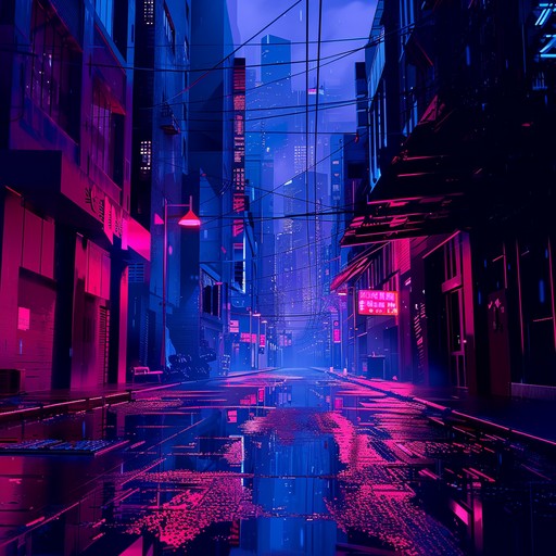 Creepy yet catchy future bass track with haunting synths, eerie beats, and futuristic vocal chops, creating an unsettling but intriguing atmosphere designed to transport listeners to a haunting digital world.