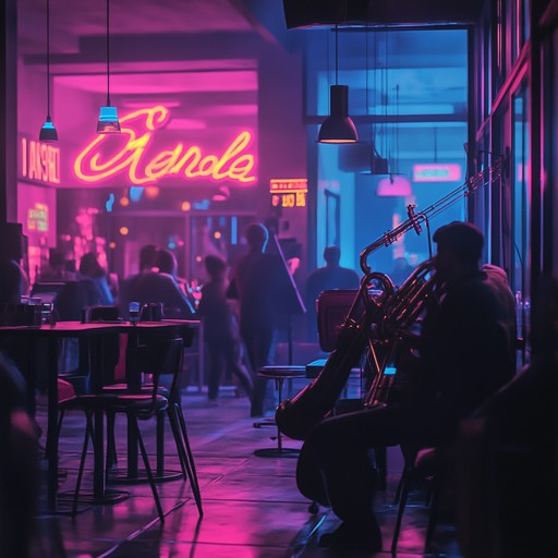 A captivating fusion of new jack swing and jazz influences. Energetic rhythms, smooth saxophone, and vibrant city vibes create an upbeat, yet sophisticated soundscape.