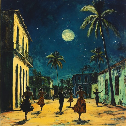 An instrumental salsa piece that weaves elegant piano melodies with complex percussion rhythms, capturing the essence of a sophisticated evening in havana. The arrangement features intricate horn sections, lively piano solos, and rich percussion layers, creating a vibrant yet refined ambiance perfect for dancing under the stars.