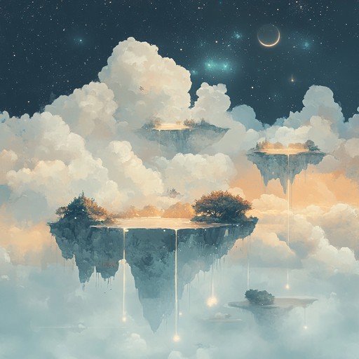 Embark on a whimsical journey under the moonlit night with this surreal trip hop track. Ambient pads and gentle percussion set the stage, while harp melodies add an enchanting touch, guiding you through a tranquil and mystical dreamscape.