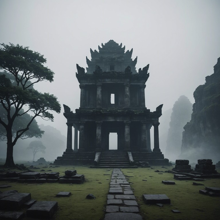 This track features a deep exploration into the ethereal and enigmatic sounds of the past, blending ancient motifs with modern ambient textures, creating a soundscape that is both haunting and captivating. The music tells a story of ancient worlds forgotten by time, evoking images of abandoned temples and lost civilizations. Through seamless transitions and hauntingly beautiful harmonies, this piece encourages the listener to embark on an auditory journey through both history and imagination.