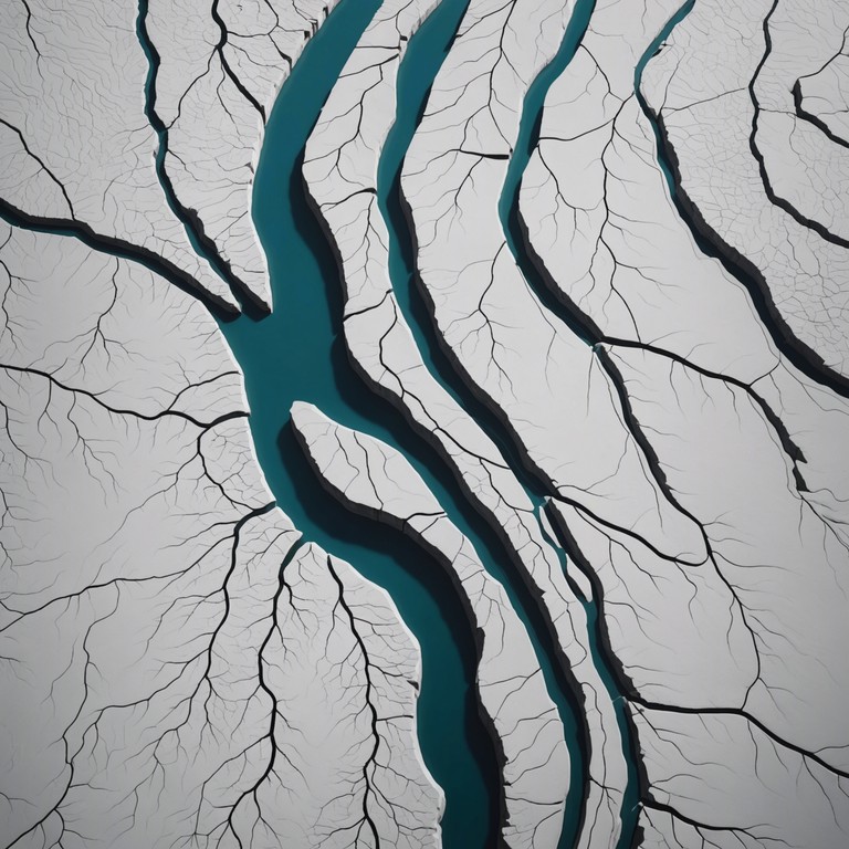 In this composition, imagined rivers gently carve paths through a serene landscape, represented by a fusion of deep, smooth bass lines and ethereal beats that create a flowing, tranquil vibe. The piece aims to evoke the sensation of drifting effortlessly on water, with each note and beat signifying the natural undulations and serene moments one finds in the depths of nature's aquatic artistry.