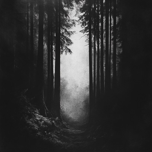 A mysterious journey characterized by a haunting flute melody and dark ambient backdrops. The piece guides listeners through an enigmatic forest that unfolds its secrets subtly, with every note fostering a sense of suspense and curiosity.