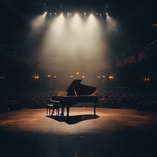 An introspective instrumental piece characterized by reflective piano melodies intertwined with orchestral elements, evoking a sense of personal memories and life lessons, perfect for a theatrical narrative.