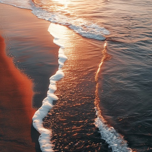 Sunset serenity shores captures the essence of a peaceful beach at sunset, where house beats mingle with ethereal layers to create a deeply relaxing and dreamy ambiance. Ideal for unwinding and savoring tranquil moments in the light of the setting sun.