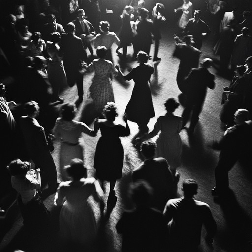 A dynamic jazz swing piece reminiscent of the extravagant dance halls of the 1940s, featuring a vibrant big band sound led by brass instruments. Trombone shines with bold solos, supported by energetic rhythms that make this track perfect for dance scenes and lively atmospheres.