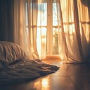 an uplifting instrumental blending lo fi beats and dreamy melodies