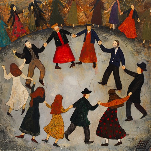 This high energy instrumental piece features vibrant clarinet melodies, a lively rhythm section, and traditional klezmer elements, perfect for celebrations and joyous gatherings.