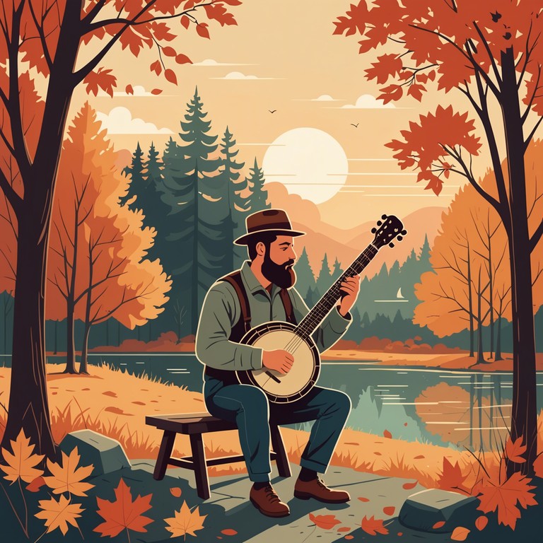 Explore deeper into the heart of fall with this banjo driven track, where every strum resonates with the echo of changing leaves and renewing spirits. It’s a musical venture that brings the outside world into intimate focus, urging listeners to both reflect and celebrate the change.