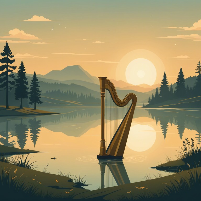 An evocative piece that uses the sound of a harp to draw listeners into a state of reflection on the values and beauty of their homeland. The melody, contemplative and rich in emotion, serves as a backdrop to visions of one's roots and connections to their nation's history and ethos.