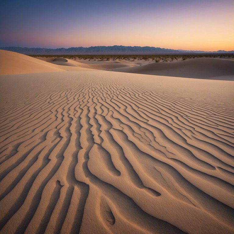 A gentle musical experience that transports listeners directly into the heart of a calm middle eastern evening, with soothing sounds that embrace the spirit of the desert's timeless beauty.