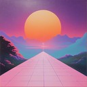 vibrant synth track invoking nostalgia and euphoric energy