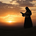 an uplifting instrumental weaving middle eastern melodies inspiring hope