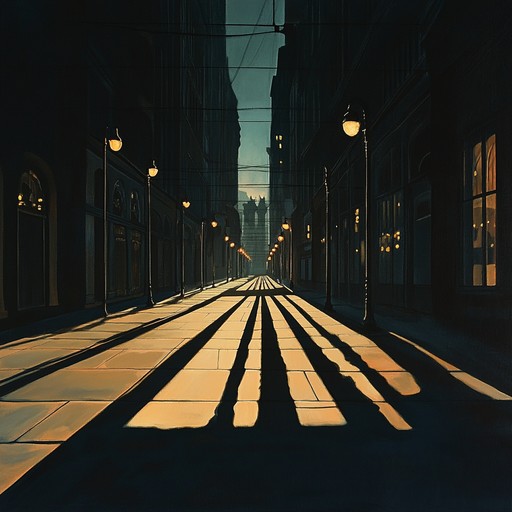 A haunting lo fi instrumental track that evokes a sense of unease and mystery as it takes the listener through silent, empty streets of a sleeping city. Ambient textures blend with downtempo beats to create a chilling atmosphere.