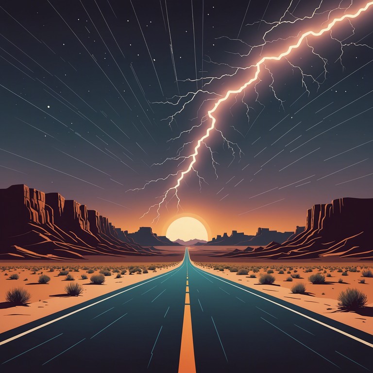 Imagine a song where the intensity of blues meets the epic scope of stadium rock. The track begins with a quiet, moody guitar solo that slowly ramps up to a high energy explosion of sound, creating a sonic landscape both vintage and modern. Driven by a powerful electric guitar, this composition tells a story of overcoming struggles with its compelling crescendos and heartfelt solos.