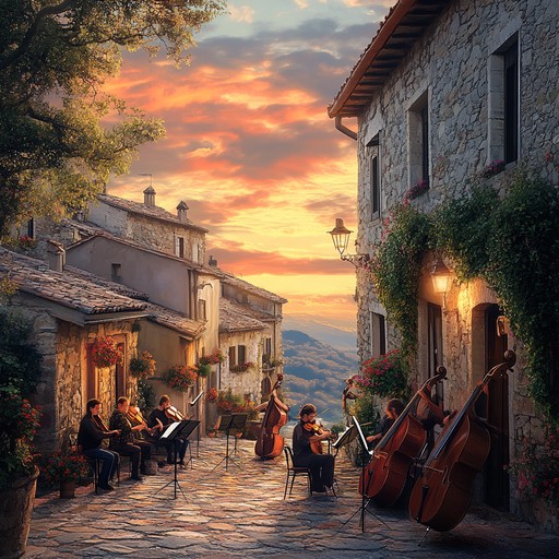 This track infuses the timeless melodies of ancient italian music with contemporary arrangements, offering a bridge between past and present sounds. The piece finds inspiration in italy's diverse landscapes, from its sun kissed southern shores to the alpine north, capturing the essence of italian life and history.