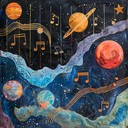 experimental sonic journey through cosmic and orchestral realms