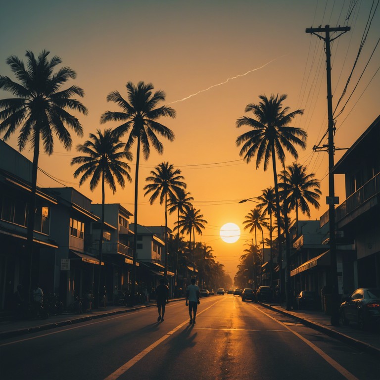 This track captures the essence of a havana sunrise, filled with lively afro cuban percussion that embodies the spirit of the streets, where every beat tells a story of culture and celebration. The composition emphasizes upbeat rhythms and catchy melodies that invite listeners to dance and feel the warmth of the rising sun