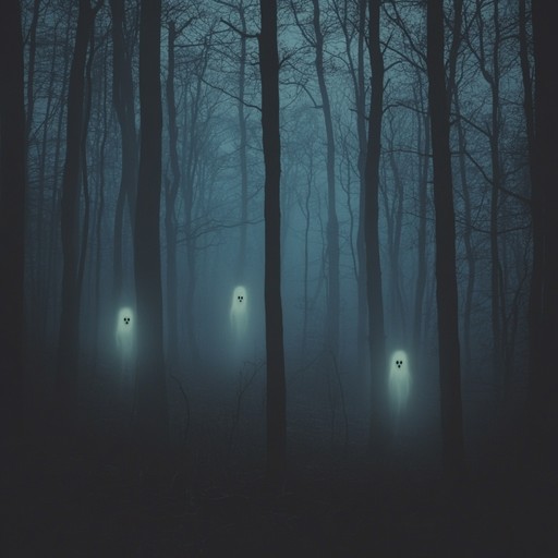 A chilling piece blending haunting whispers, distant chimes, and eerie synths to create an unsettling ethereal wave journey that keeps listeners on edge.