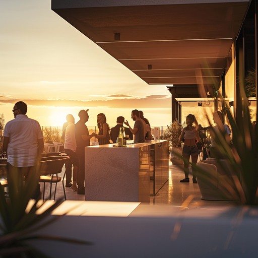 An upbeat and modern lounge piece that sets the perfect backdrop for sunny, lively social gatherings. Merging smooth rhythms with bright melodies, the track creates an inviting and high energy atmosphere, ideal for enjoying cocktails on a rooftop at sunset