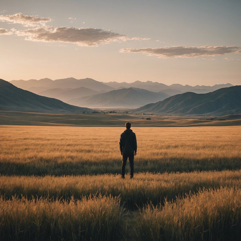 A gentle ballad that encapsulates the feeling of longing and hope for returning home, carried by the soulful strumming of an acoustic guitar. Designed to resonate with anyone who has ever felt far from where their heart belongs, the melodies evoke landscapes of open fields and distant mountains under a sunset sky.