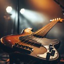 uplifting guitar and bass complement rhythmic drums beats