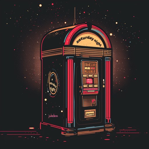 This track recreates the vibrant, electrifying soundscape of a 1950s american diner jukebox, combining the bouncy rhythms of classic rock with the raw emotion of early pop