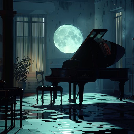 A refined composition with a smooth piano melody carrying the essence of nighttime elegance. Each note brings a sensation of calm, making it ideal for moments of quiet reflection and relaxation.