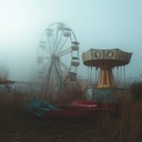 sinister sounds haunting an old carnival ground.