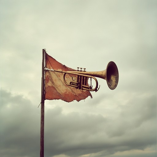 A haunting and stirring instrumental piece that weaves together solemn melodies with a sense of unwavering patriotism, evoking the memories of fallen heroes and the silent echoes of their valor. The composition builds slowly, featuring the poignant sound of a lone trumpet to create an atmosphere of reflection and pride.