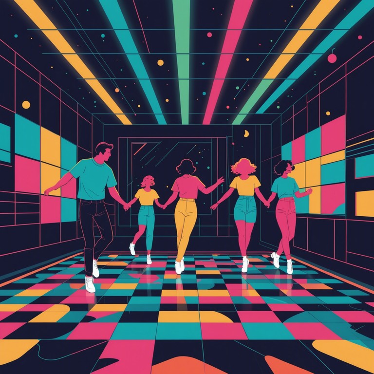 A track that brings back the best of the 80s with its powerful synthesisers and upbeat rhythms. It's designed to make you feel like you're on a dance floor, back when shoulder pads and big hair were all the rage.