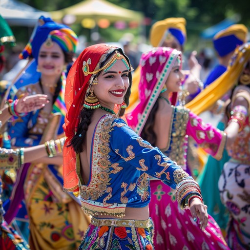 This instrumental bhangra track features an electrifying blend of traditional punjabi rhythms and contemporary dance beats, driven by the dhol drum. It creates a euphoric vibe that’s perfect for celebrations, dance floors, and energetic moments. The music builds up with dynamic percussion, booming bass, and vibrant melodies, ensuring a non stop dance experience.