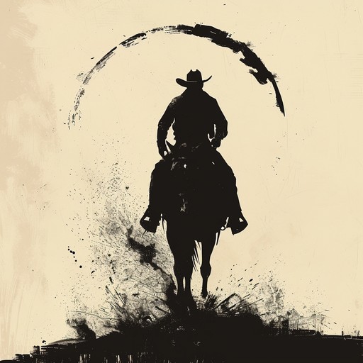 This slow, atmospheric western piece features a haunting harmonica melody that evokes feelings of solitude and longing. The steady rhythm of acoustic guitars and soft percussion creates a sense of movement, as if the cowboy is riding his horse through the barren landscape. Subtle string arrangements add depth and emotional weight to the composition, highlighting the cowboy's inner struggles and the challenges he faces on his journey.