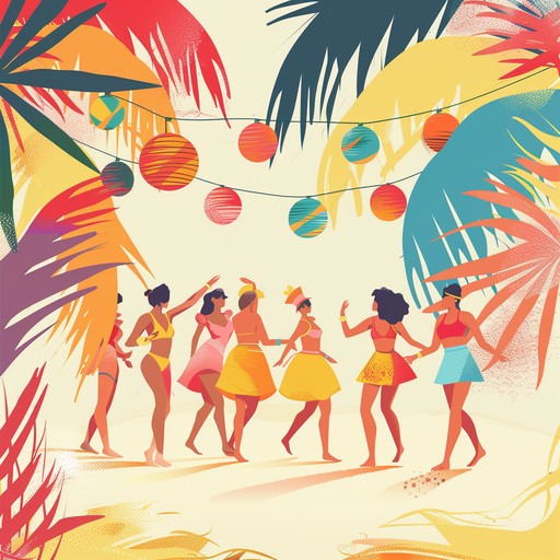 A vibrant, sunny instrumental captures the joyful essence of a beach fiesta. Rhythmic guitars, lively percussion, and melodic brass blend harmoniously, creating an exuberant celebration of life.