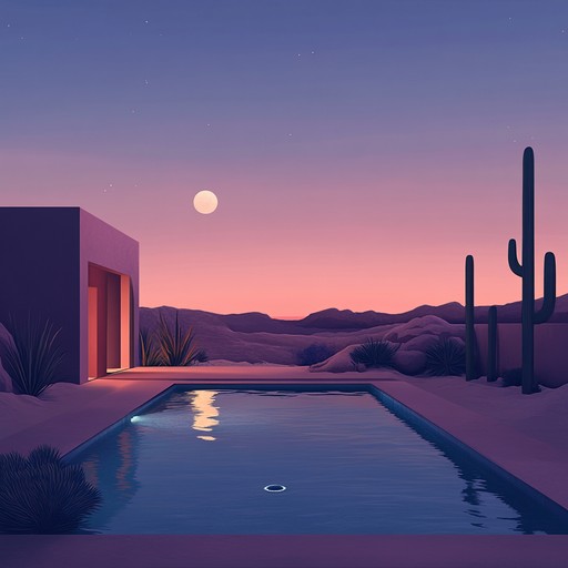 A soothing instrumental track that combines gentle middle eastern melodies with ambient influences, evoking a serene desert oasis at twilight. The music flows delicately, creating a calming and reflective atmosphere, ideal for relaxation or meditation.