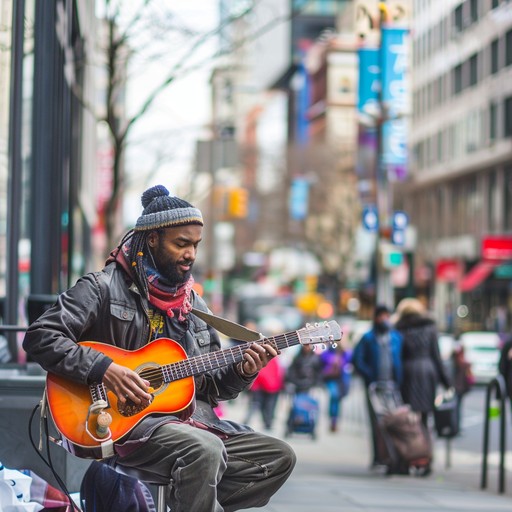 A soulful instrumental piece that paints a rich tapestry of urban existence through evocative melodies and heartfelt harmonies. The music interweaves contemporary and classical elements, offering a timeless narrative of life, love, and resilience in the bustling cityscape