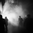 pulsating beats with haunting atmospheric synth melodies