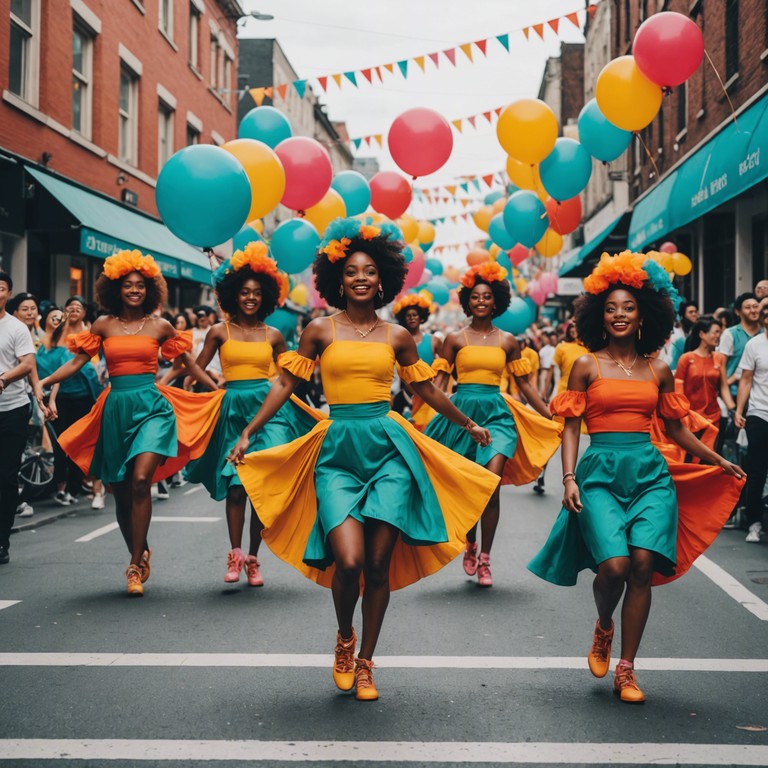 This track embodies the spirit of rio's vibrant carnival with its energizing samba rhythms, inviting listeners to feel the sun drenched excitement and festive atmosphere of a parade through rio's streets. Percussive elements create a lively and infectious beat that captures the essence of a joyful dance under the brazilian sun.